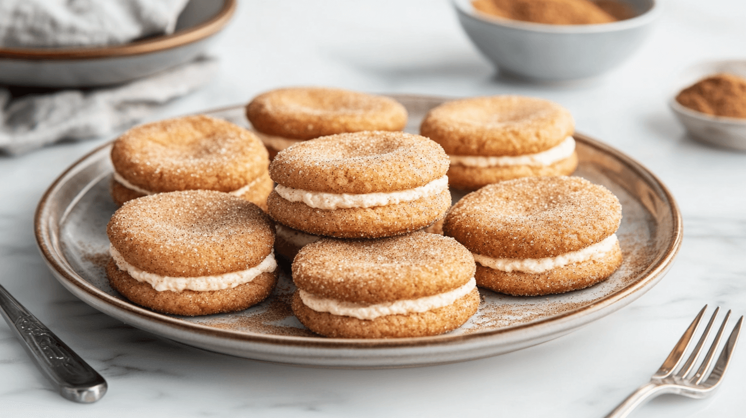 Snickerdoodle Cheesecake Cookies