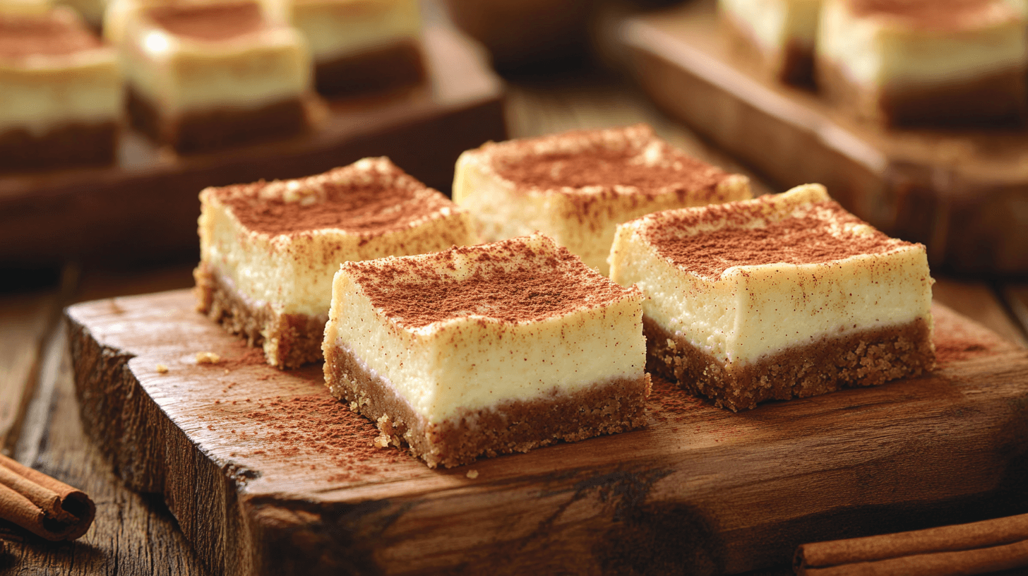 Snickerdoodle Cheesecake Bars