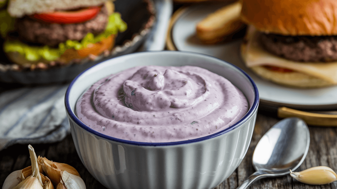 blue jam garlic aioli recipe