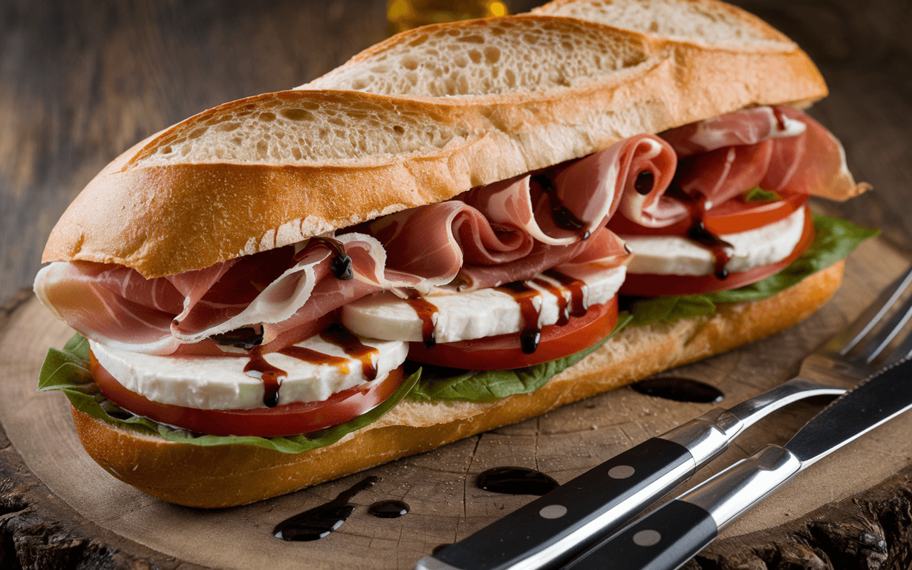 Classic Italian Ciabatta Sandwich