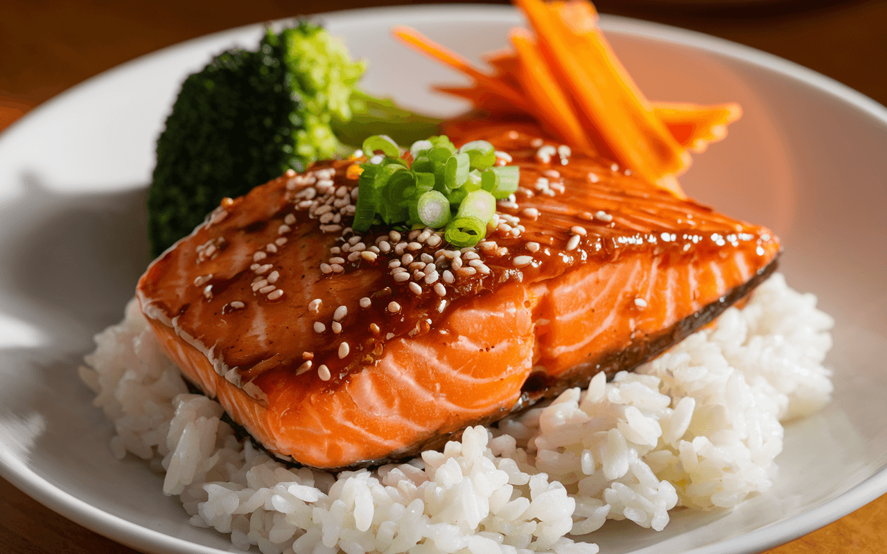 Honey Teriyaki Salmon