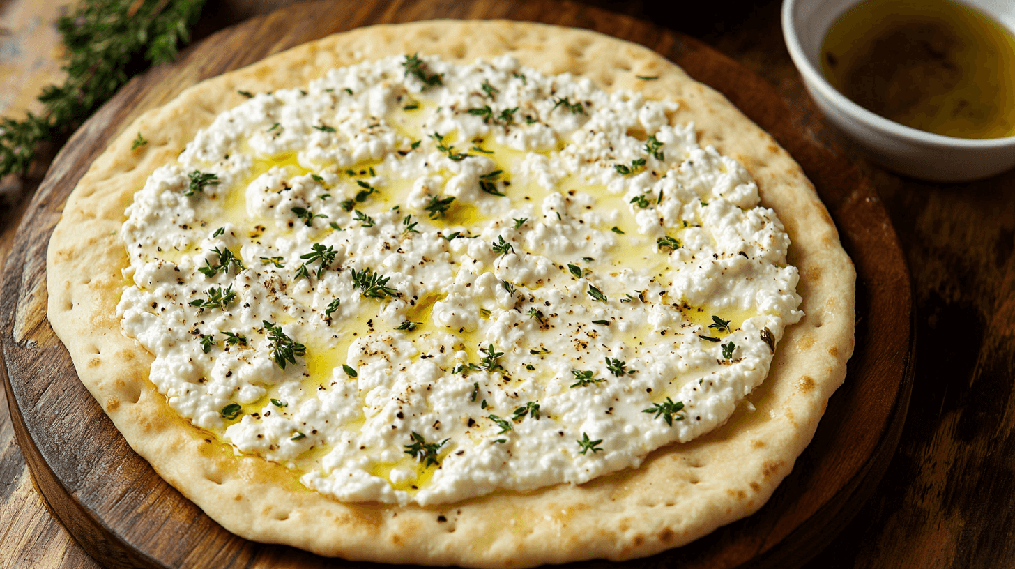 simple cottage cheese flatbread recipe​