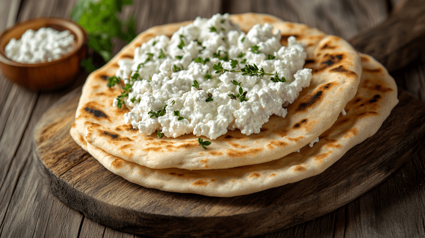 Cottage Cheese Flatbread