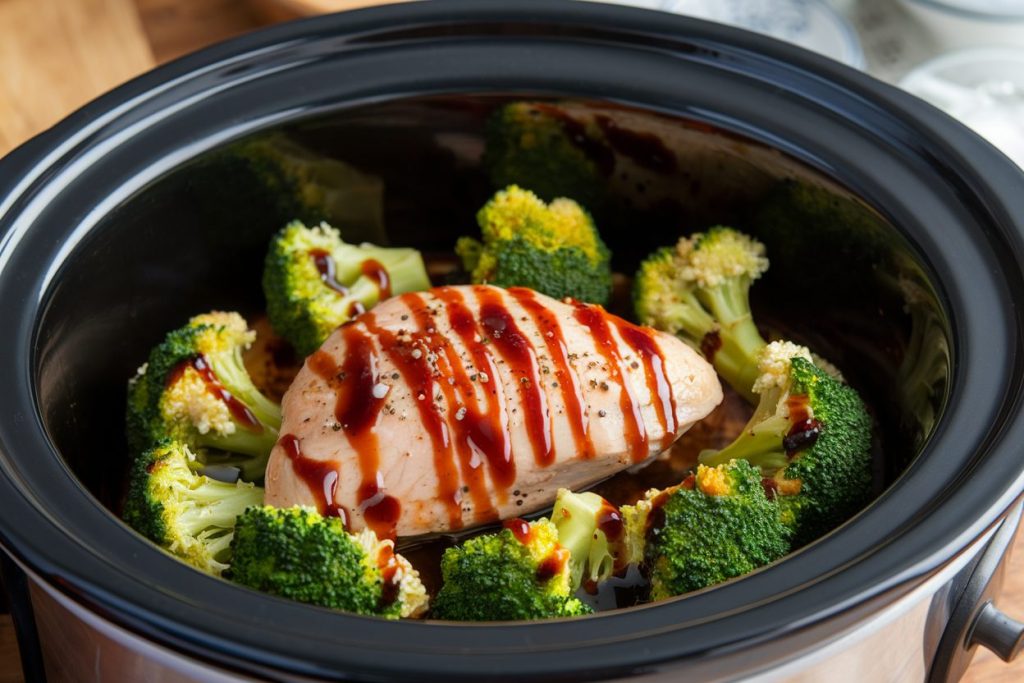 Crock Pot Chicken and Broccoli