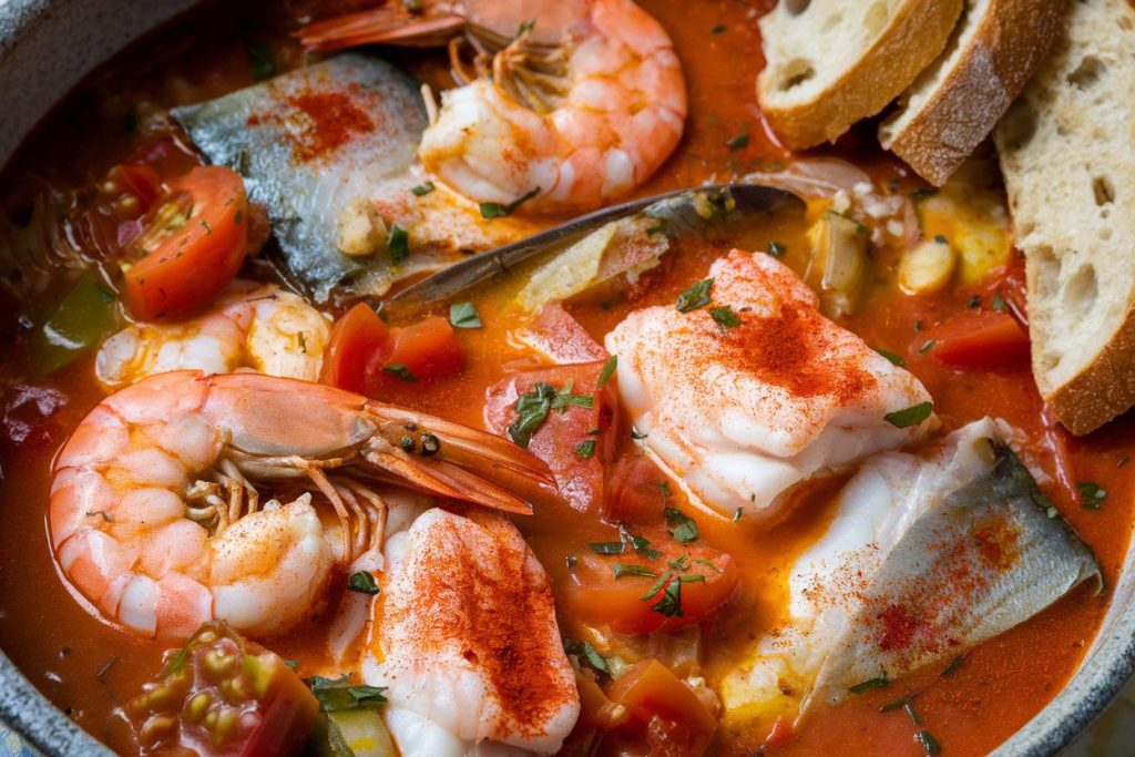 High Protein Seafood Stew