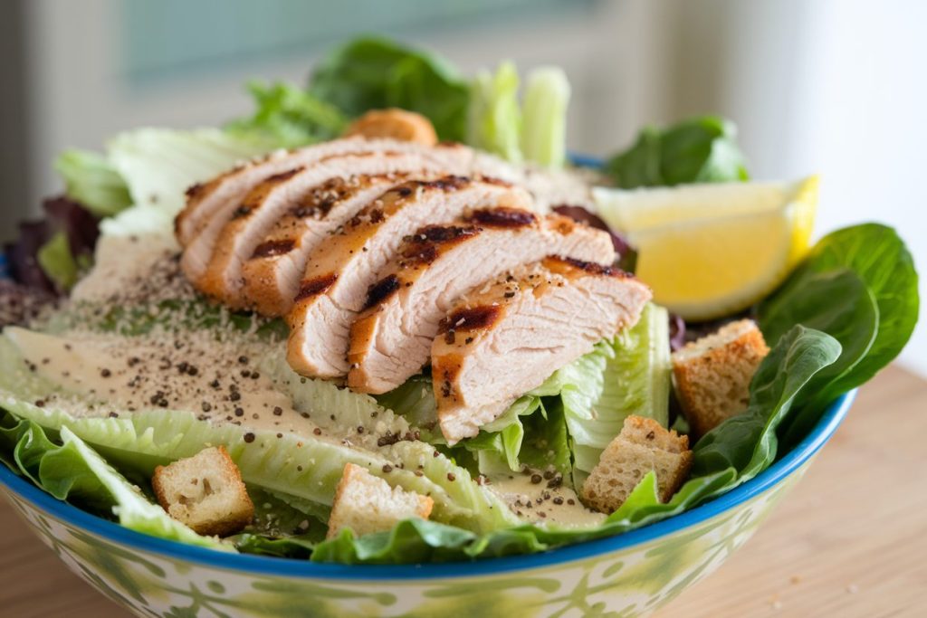 Grilled Chicken Caesar Salad