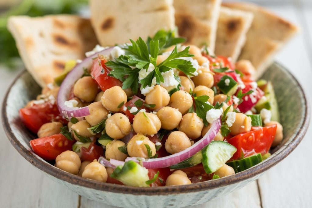 Mediterranean Chickpea Salad