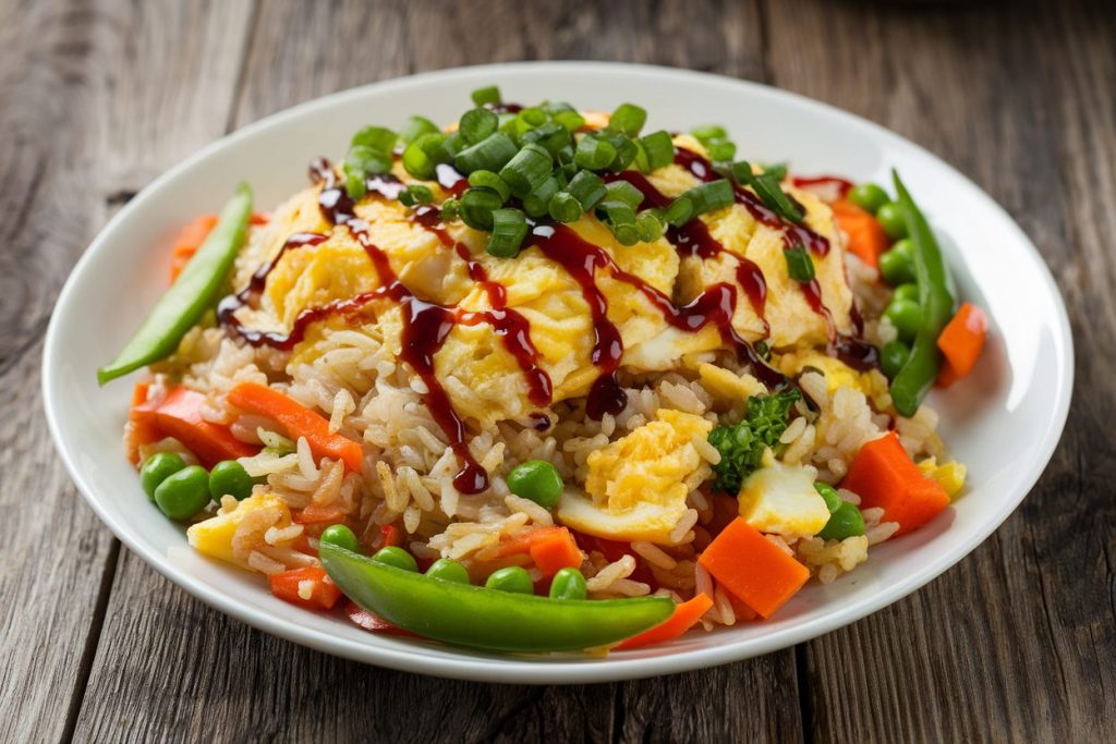 Egg and Vegetable Fried Rice