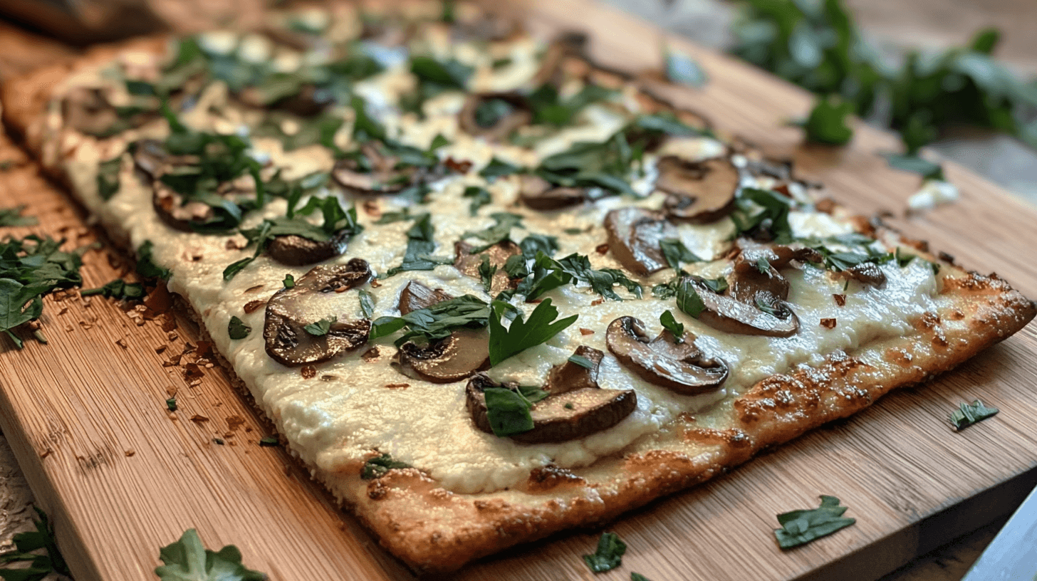 Keto Cottage Cheese Flatbread