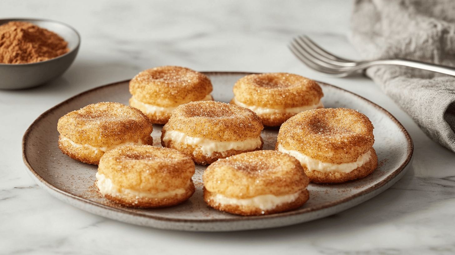 Snickerdoodle Cheesecake Cookies