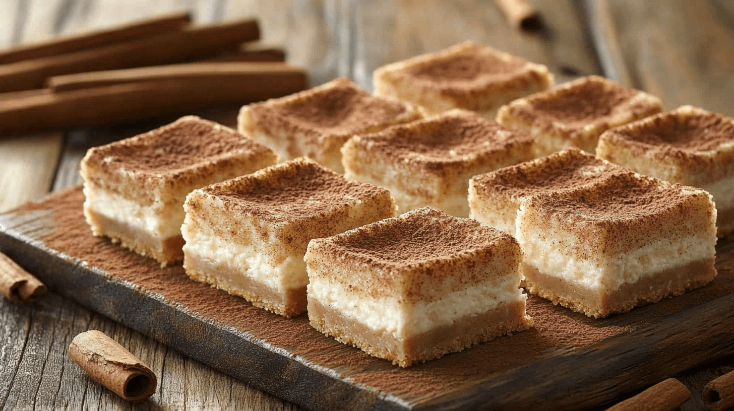 Snickerdoodle Cheesecake Bars