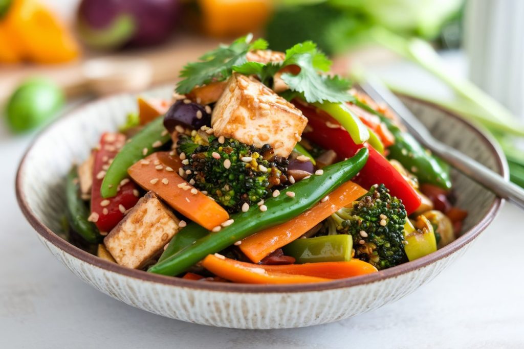 Vegetable Stir-Fry with Tofu