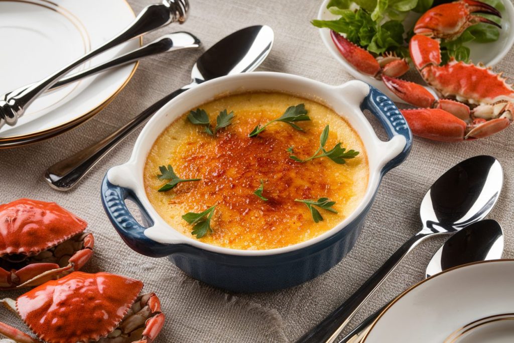 Crab Brulee Recipe