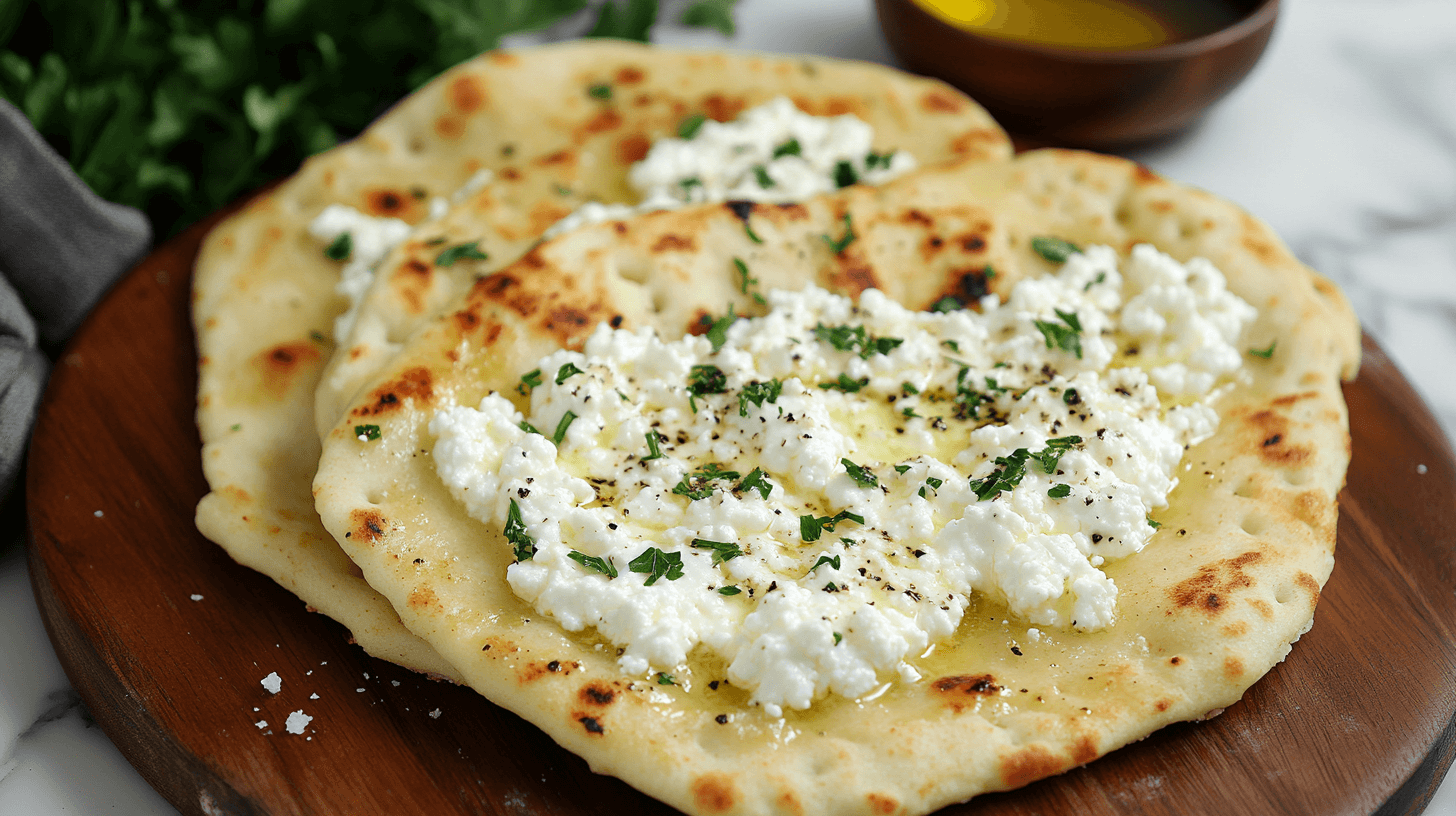 cottage cheese flatbread​