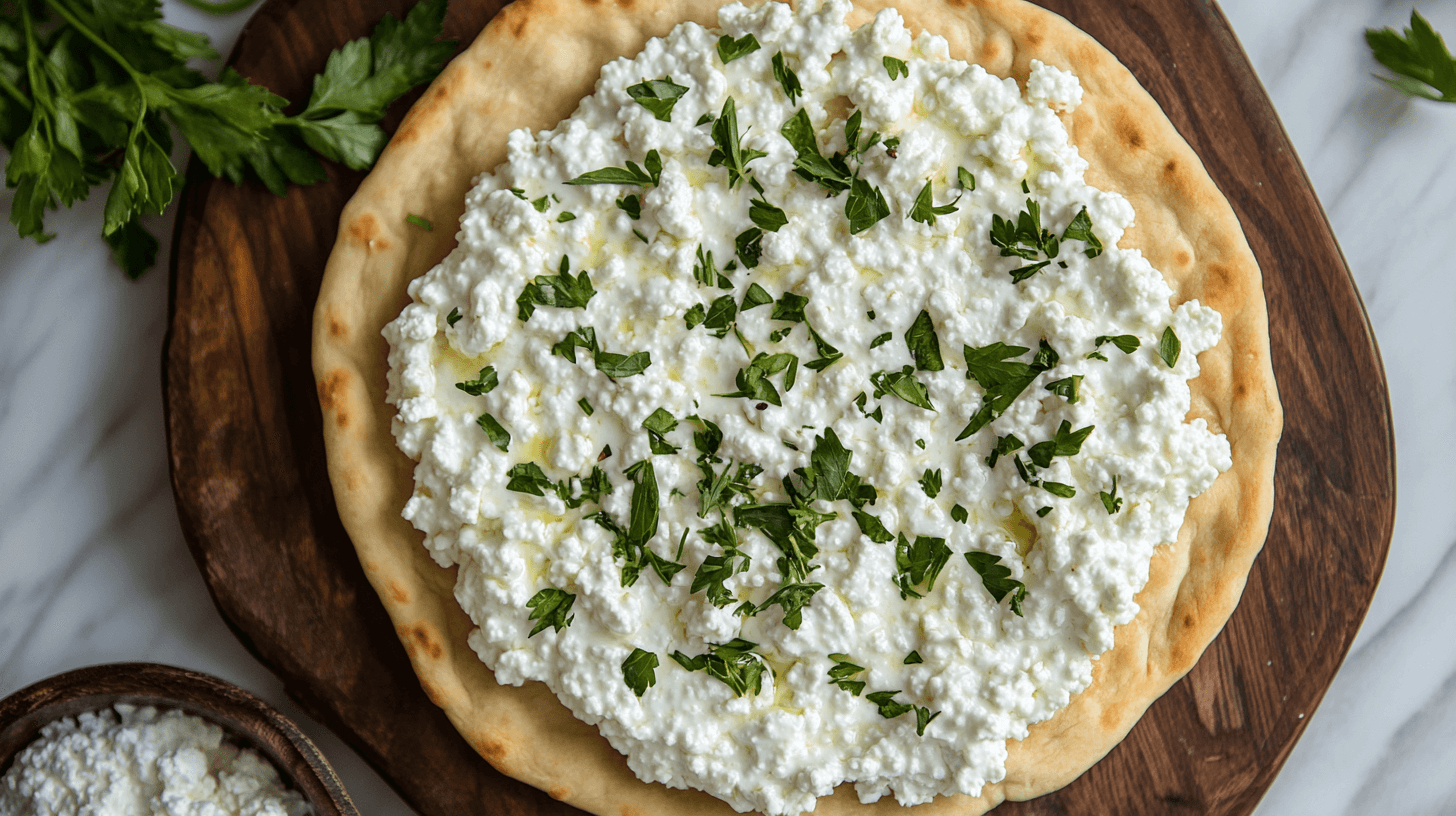 Cottage Cheese Flatbread