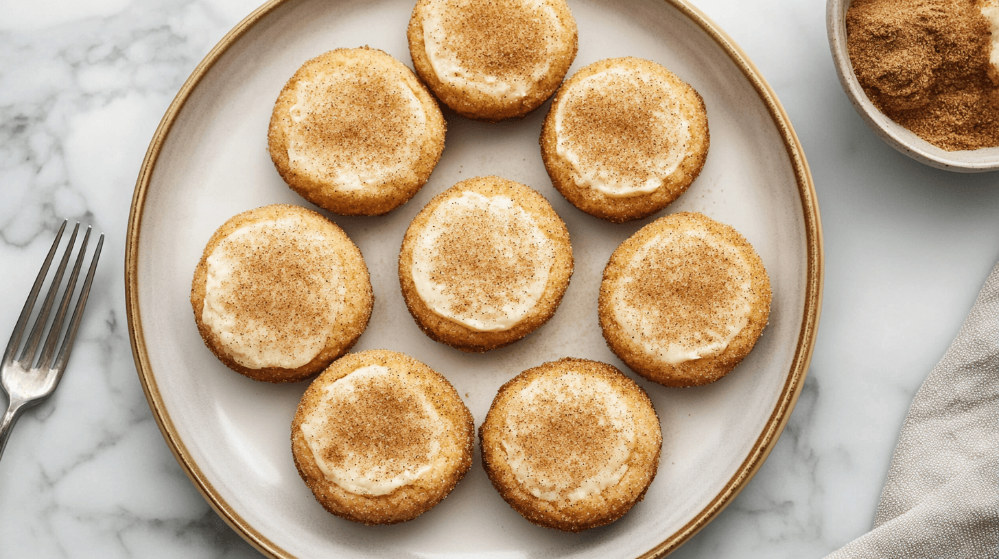 Snickerdoodle Cheesecake Cookies