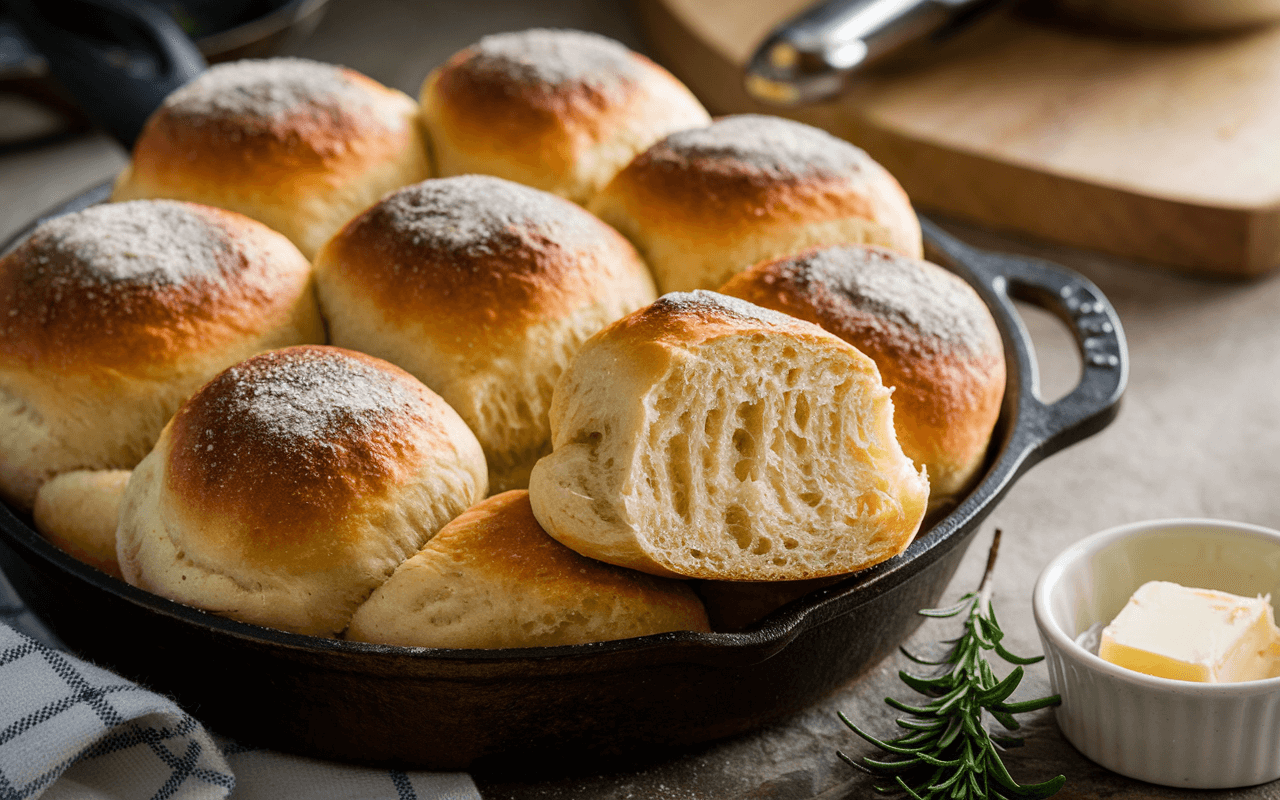 Sourdough Dinner Rolls Recipe