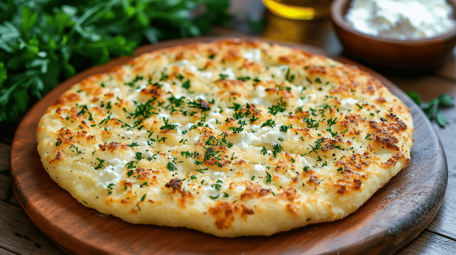 Cottage Cheese Flatbread Recipe