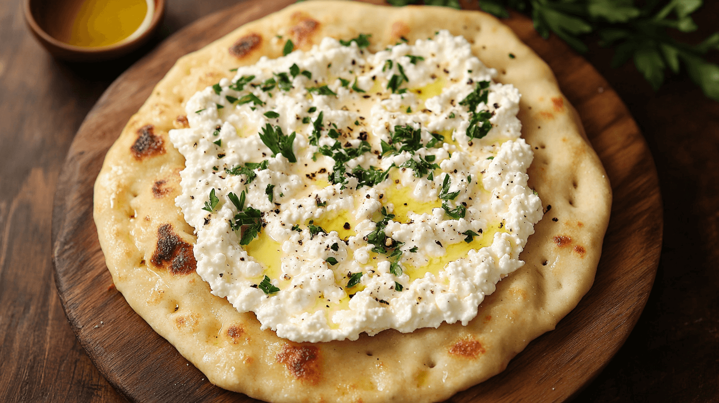 cottage cheese flatbread​