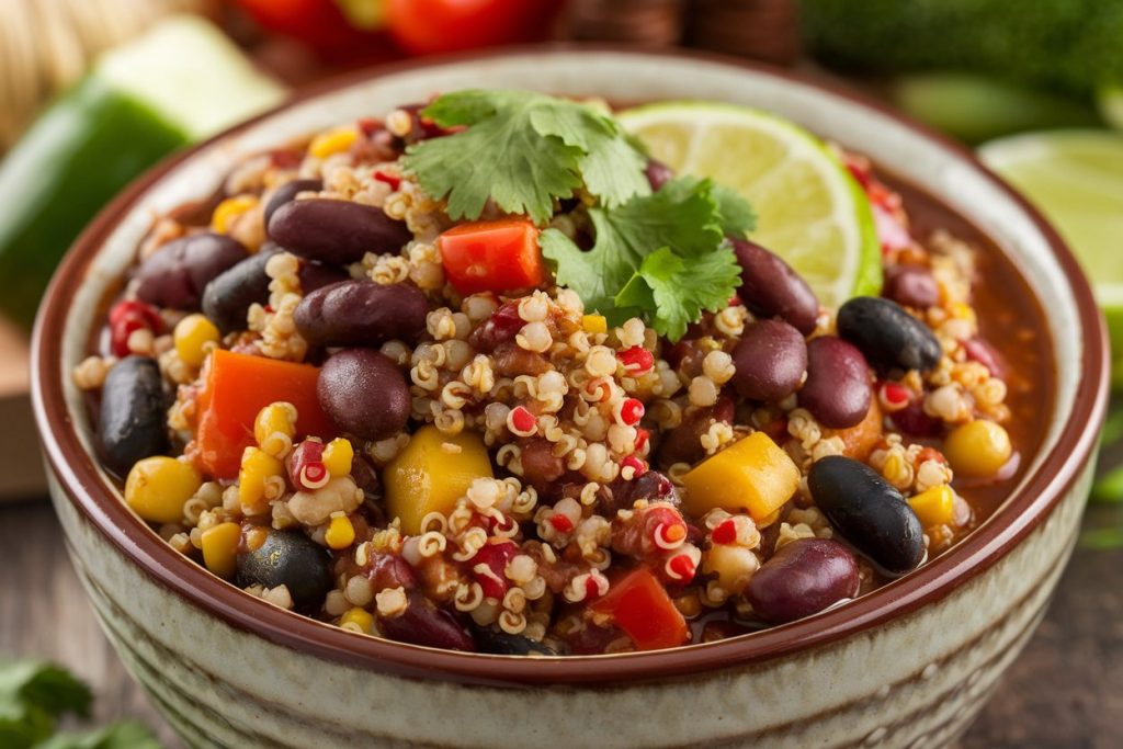 Vegetarian Chili with Quinoa