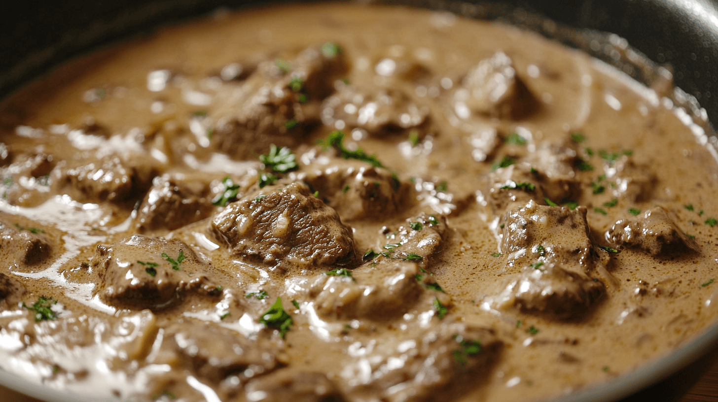 Beef Stroganoff