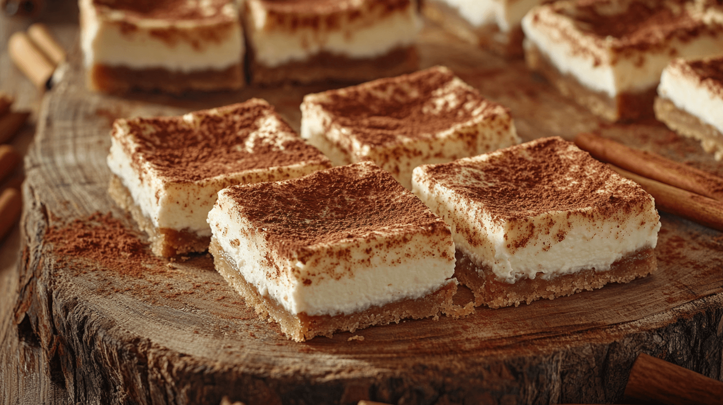 Snickerdoodle Cheesecake Bars