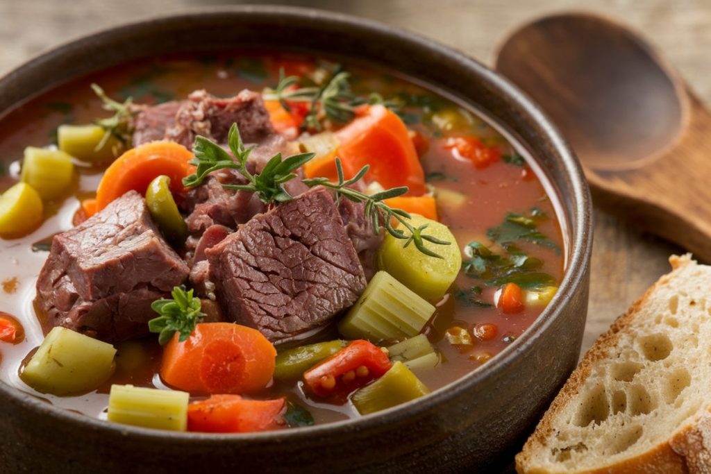 Venison and Vegetable Soup