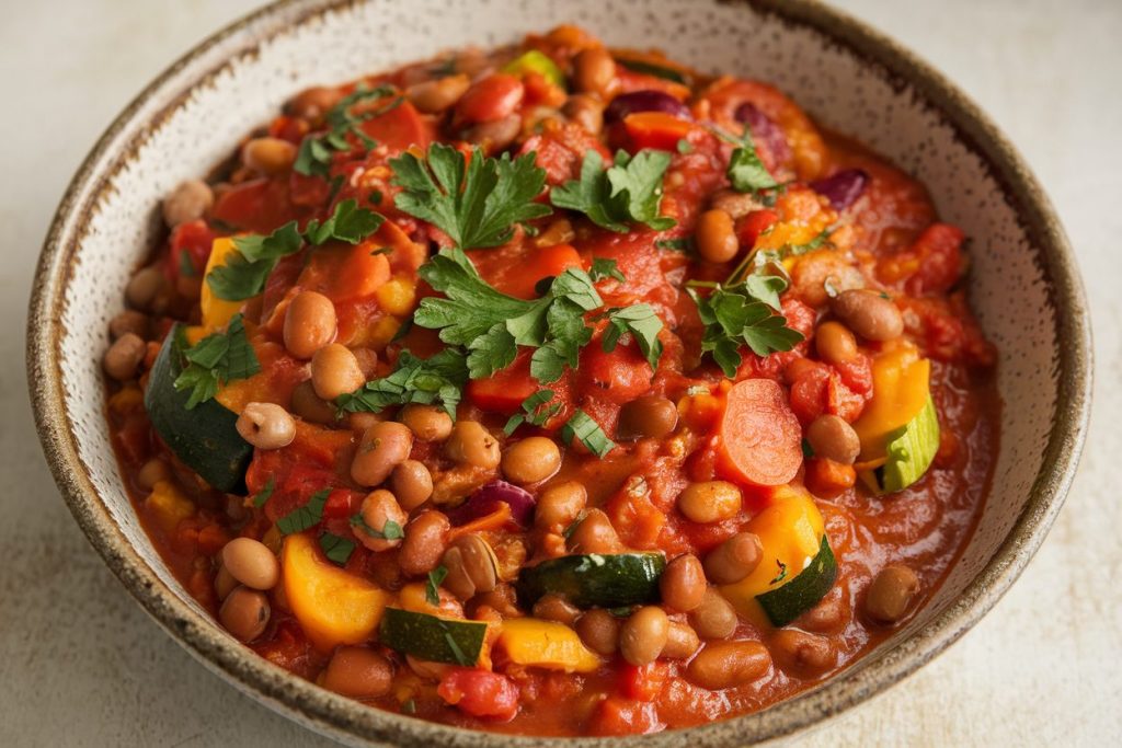 Vegetarian Crockpot Goulash