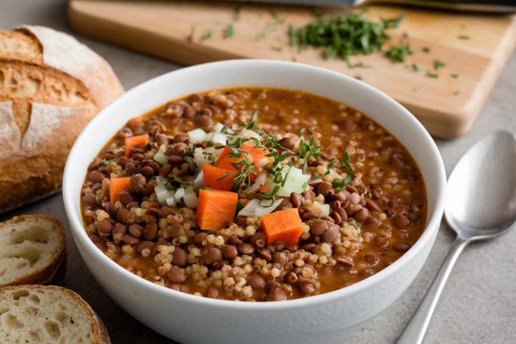 Lentil and Quinoa Soup