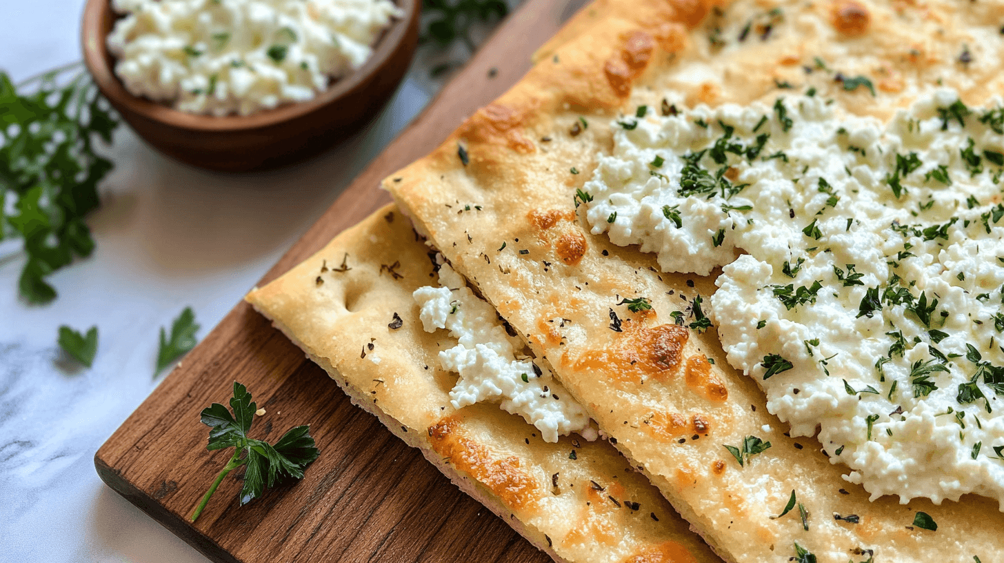 Cottage Cheese Flatbread