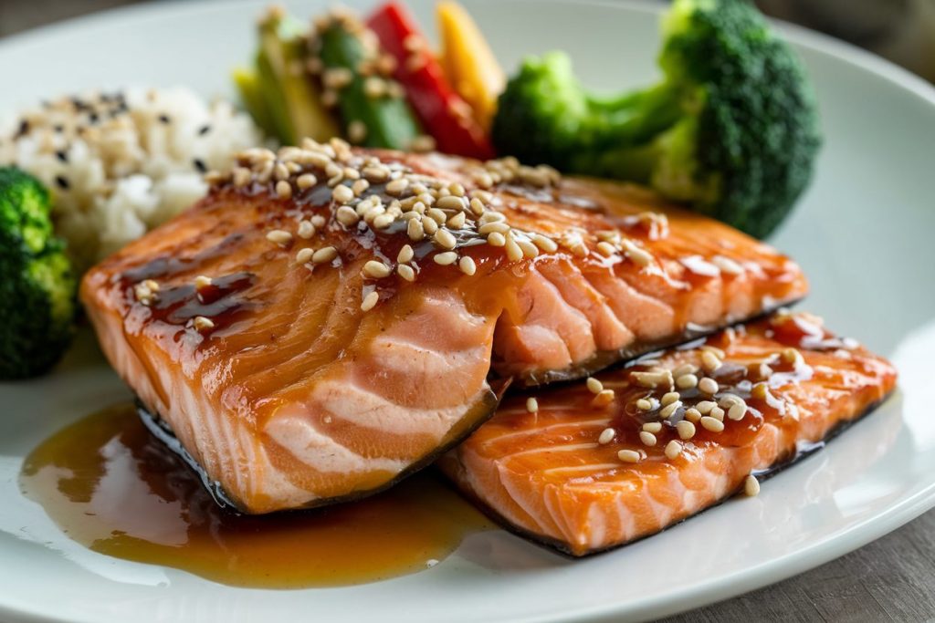 honey teriyaki salmon recipe