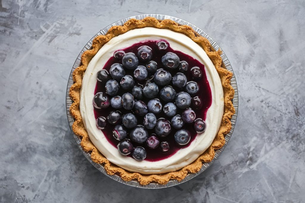 Blueberry Cream Cheese Pie