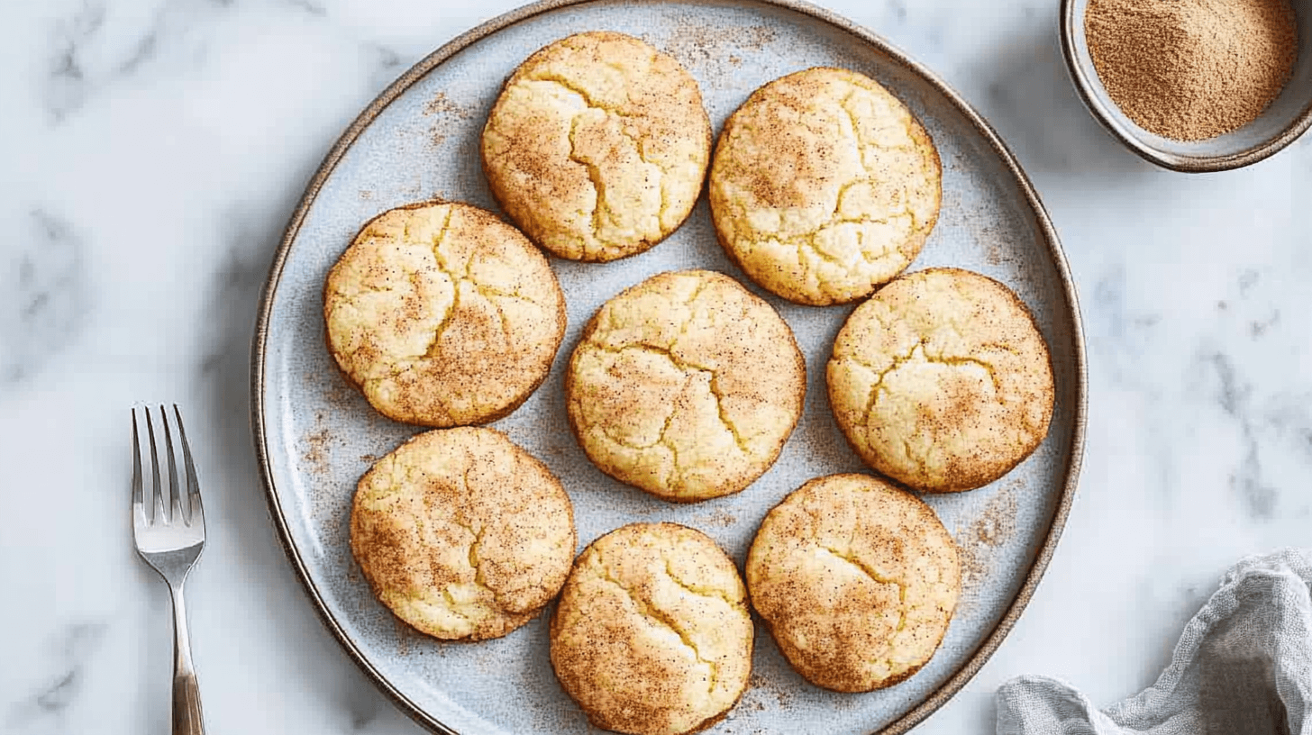 Snickerdoodle Cheesecake Cookies