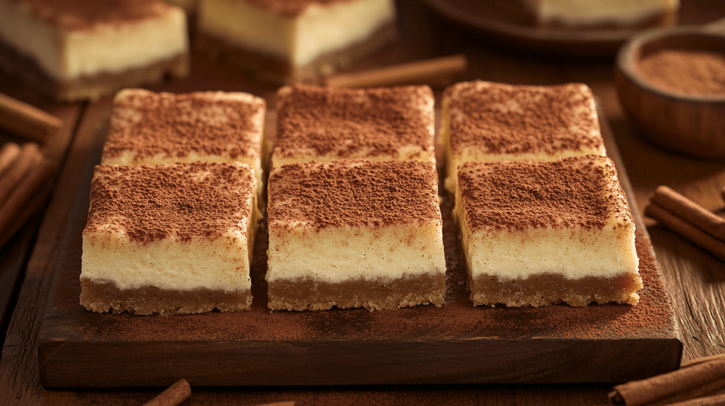 Snickerdoodle Cheesecake Bars