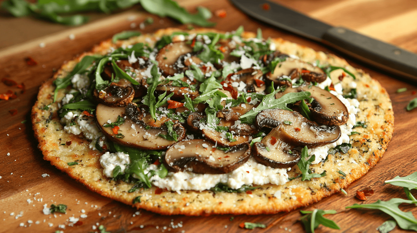 Keto Cottage Cheese Flatbread recipe