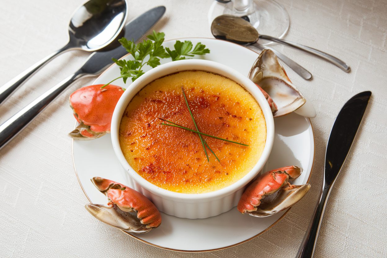 crab brulee recipe​