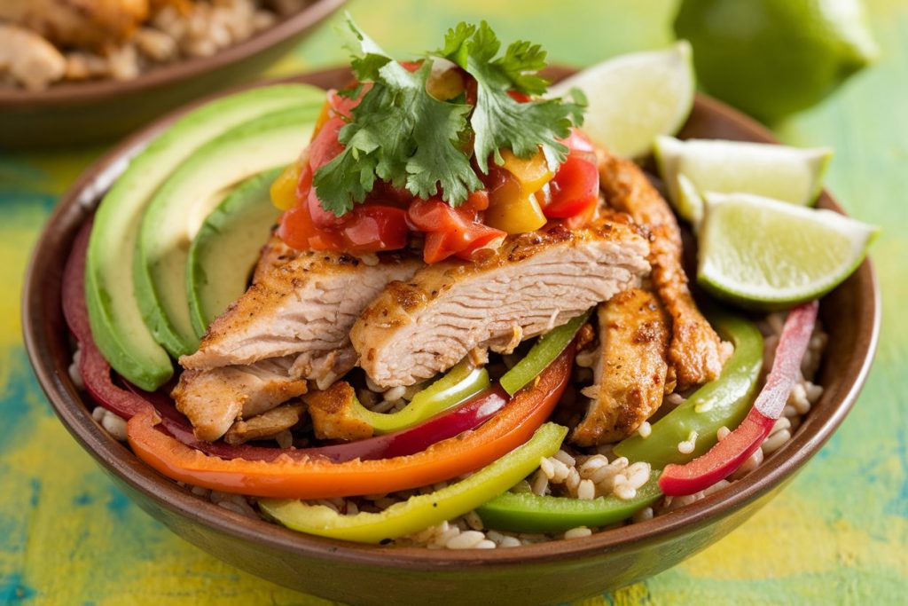 Chicken Fajita Bowls