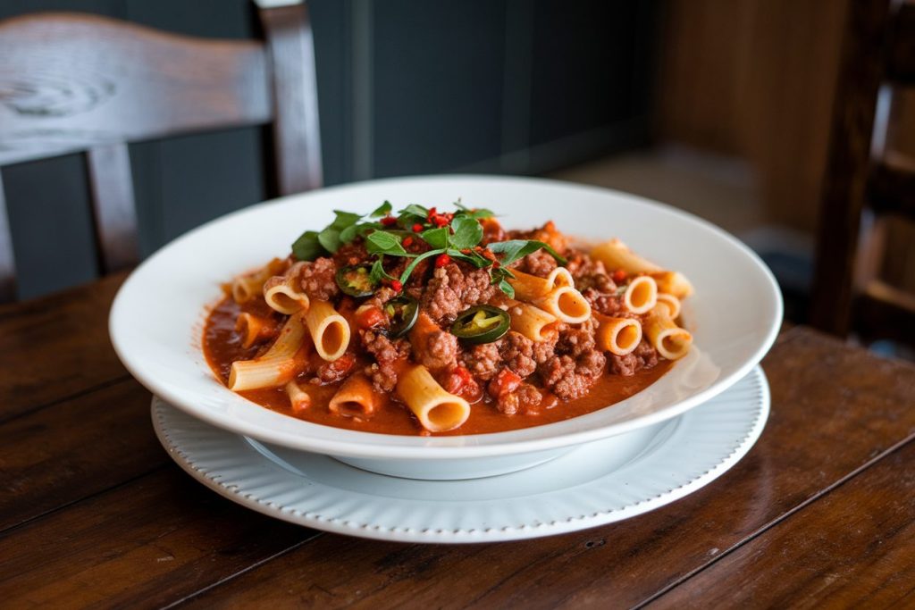 Spicy Crockpot Goulash