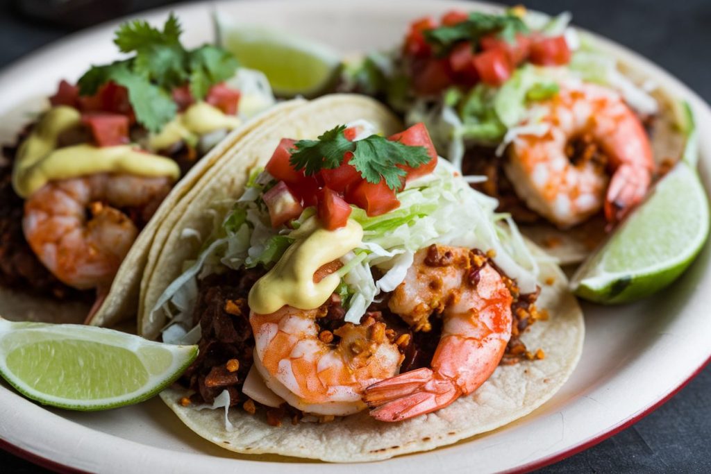 Spicy Shrimp Tacos