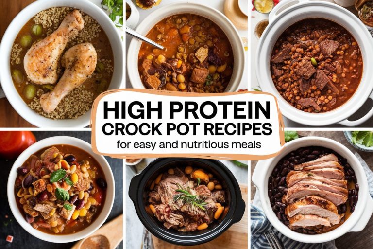 high protein crock pot recipes​