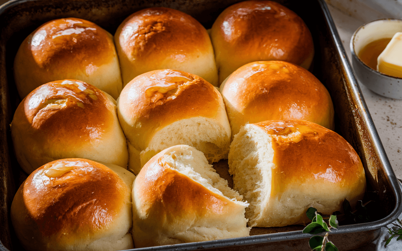 dinner roll recipe no yeast​