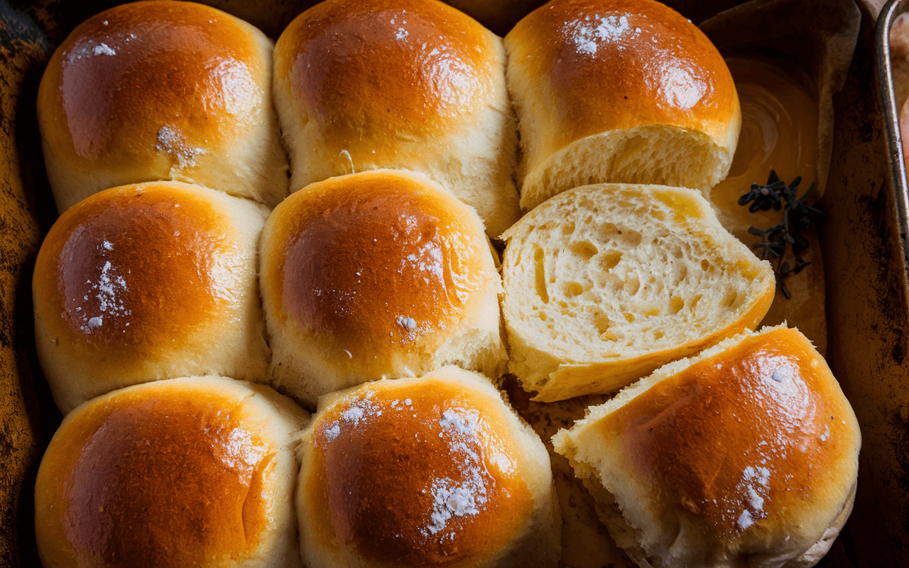 dinner roll recipe no yeast​