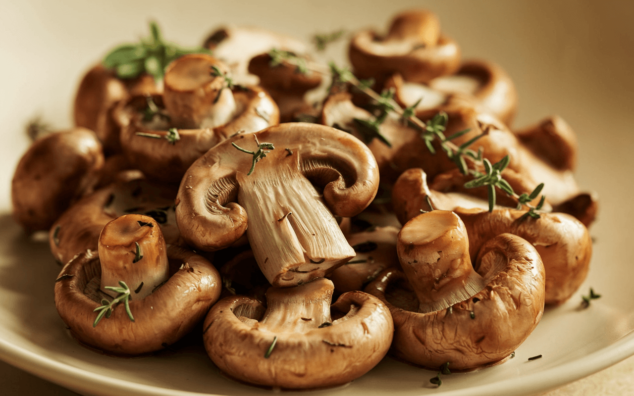 Sauteed Mushrooms for Pizza