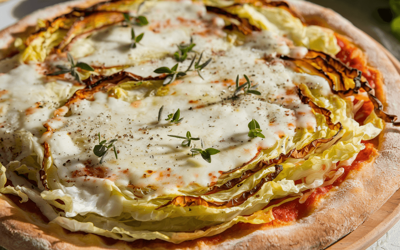 Cabbage Pizza Recipe