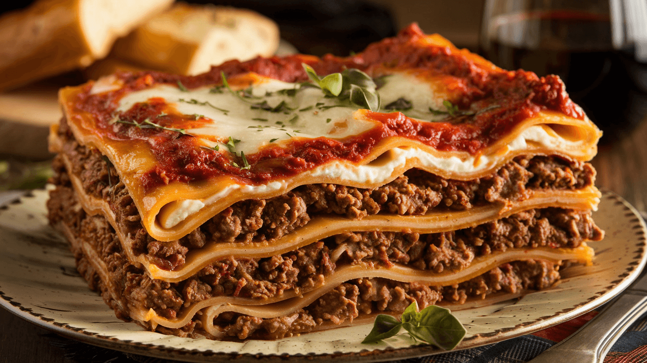 Venison Lasagna Recipe recipe