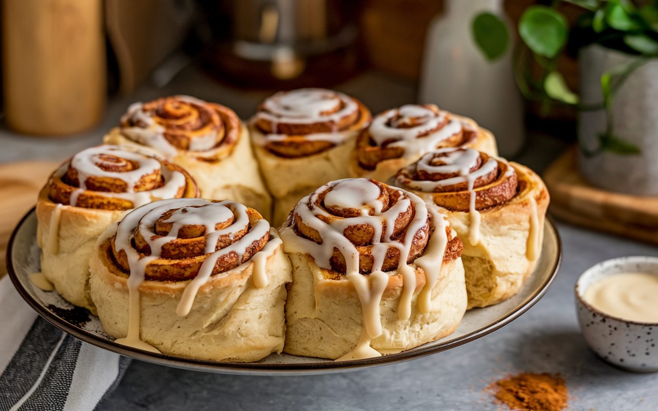 cinnamon buns from pizza dough