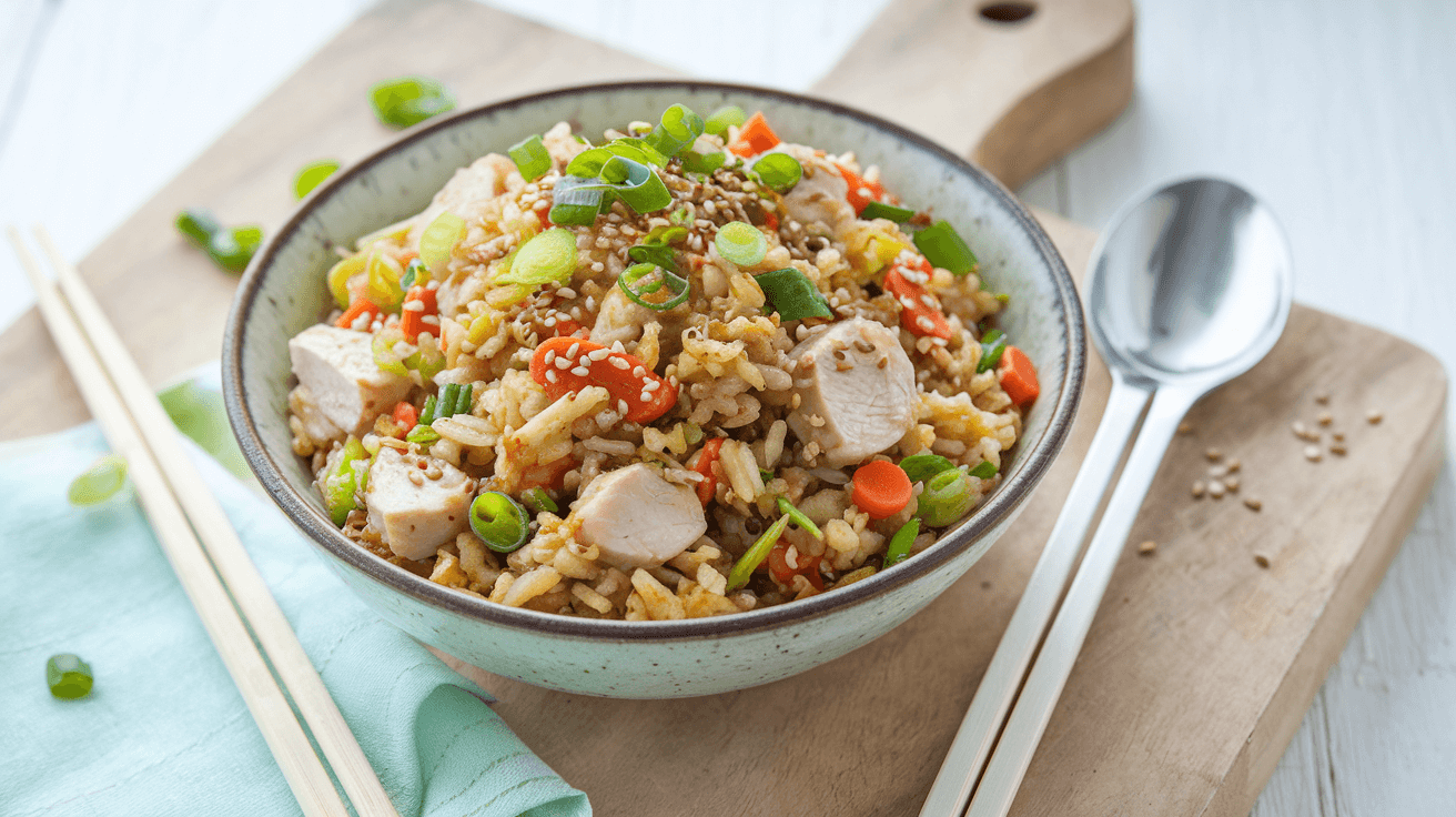 Chicken Cauliflower Fried Rice