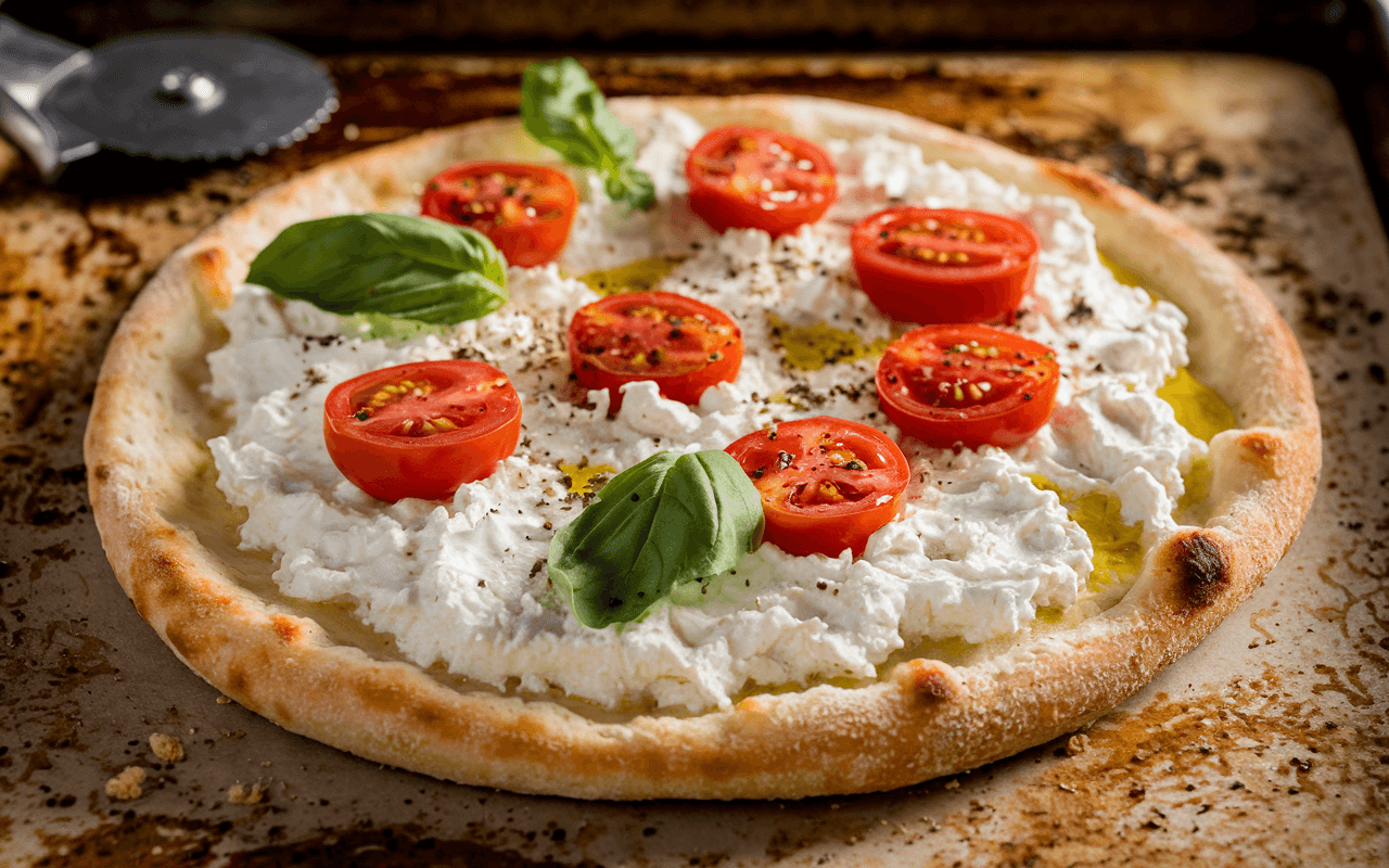 Cottage Cheese Pizza