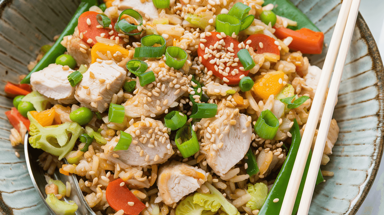 Chicken Cauliflower Fried Rice