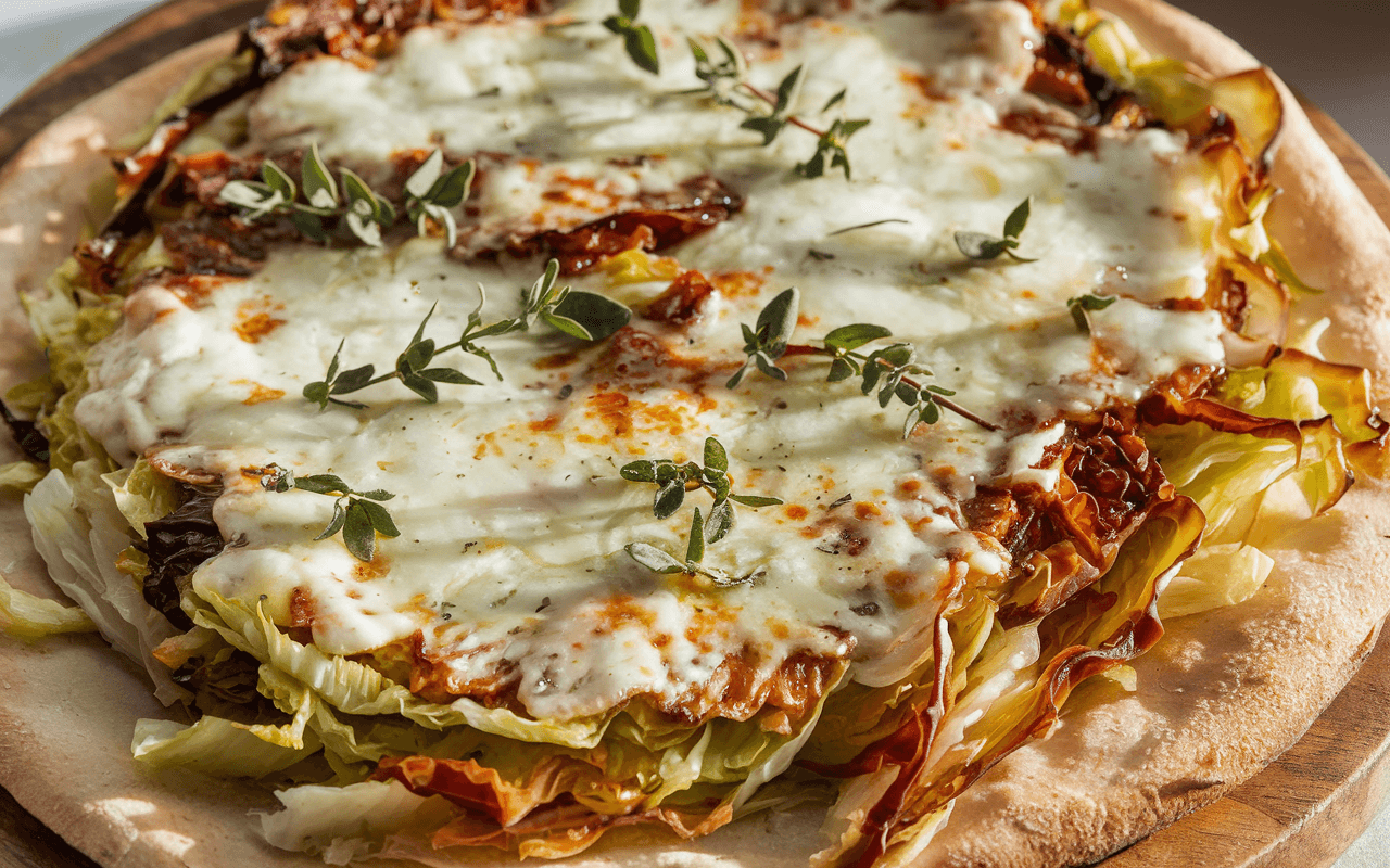 Cabbage Pizza